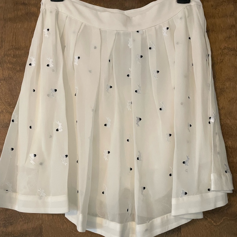 Fleur du Mal bunny rabbit mini skirt